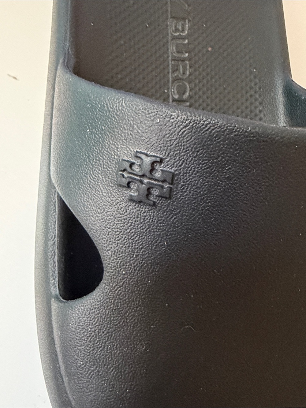 Tory Burch Women’s EVA Matte Black Slide Sandals - Picture 3 of 7